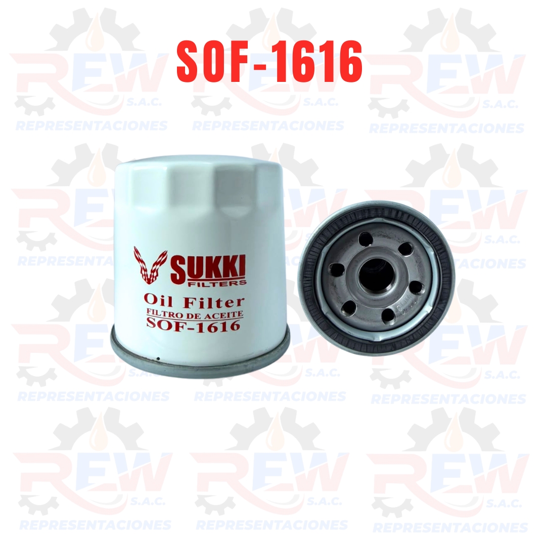_FILTROS SUKKI WEB (22) SOF-1616 FILTRO DE ACEITE